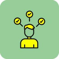 Responsibility Vector Icon Design