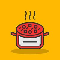 Stew Vector Icon Design