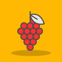 Grape Vector Icon Design