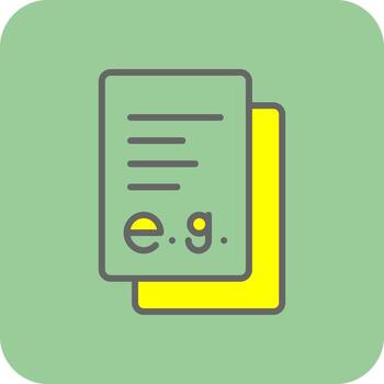 ejemplo vector icono diseño