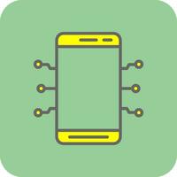 Mobile Technology  Vector Icon Design