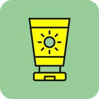 Sunblock  Vector Icon Design