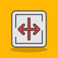 Resize Vector Icon Design