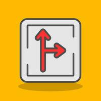 Junction Vector Icon Design