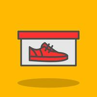 Shoe box  Vector Icon Design