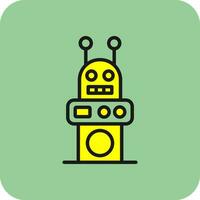 Robot  Vector Icon Design