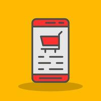 Shopping Cart  Vector Icon Design