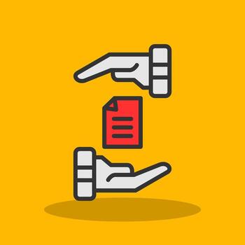 Commitment Vector Icon Design