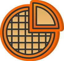 Pie Vector Icon Design