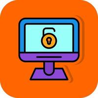 Unlock  Vector Icon Design