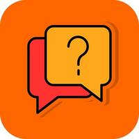 Question  Vector Icon Design