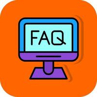 Faq  Vector Icon Design