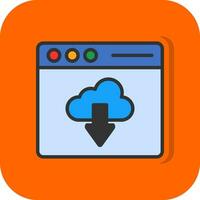 Cloud  Vector Icon Design