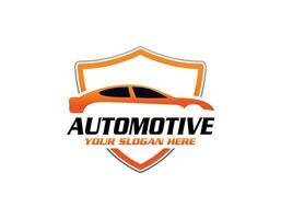 automotive logo template vector