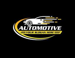 automotive logo template vector