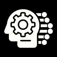 Machine Learning Vector Icon