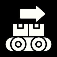 icono de vector de transportador