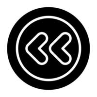 Arrow Small Left Vector Icon