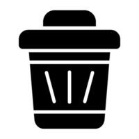 Trash Vector Icon