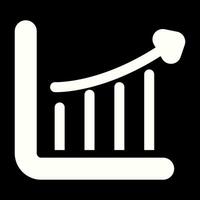 Chart Arrow Grow Vector Icon