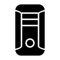 Cpu Tower Vector Icon