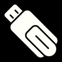 icono de vector de unidad flash usb