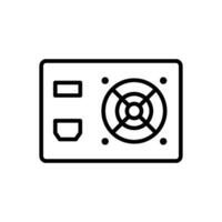 Power Supply icon vector design templates simple and modern