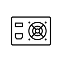 Power Supply icon vector design templates simple and modern