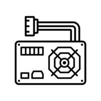 Power Supply icon vector design templates simple and modern