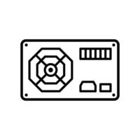 Power Supply icon vector design templates simple and modern