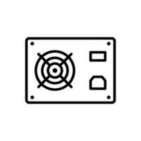 Power Supply icon vector design templates simple and modern