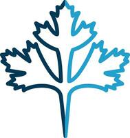 Cilantro Vector Icon Design