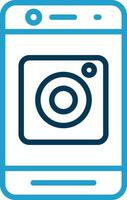 instagram vector icono diseño