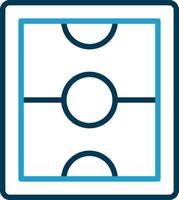 Soccer Field  Vector Icon Design