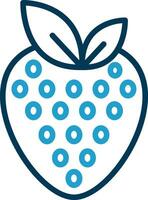 Strawberry Vector Icon Design