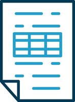 Table  Vector Icon Design