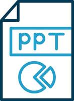 Ppt  Vector Icon Design