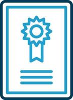 Certificate  Vector Icon Design