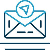 Send Mail  Vector Icon Design