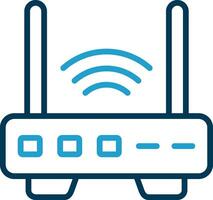 Router  Vector Icon Design