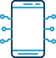 Mobile Technology  Vector Icon Design