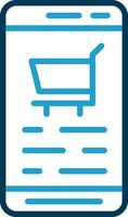 Shopping Cart  Vector Icon Design