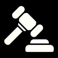 Gavel Vector Icon