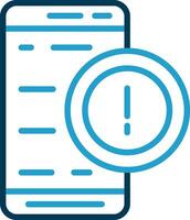 Mobile Info  Vector Icon Design