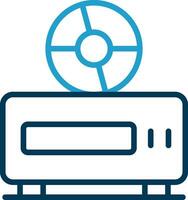 Dvd Player  Vector Icon Design