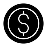 Usd Circle Vector Icon