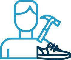 Shoemaker  Vector Icon Design