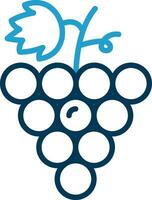 diseño de icono de vector de uvas