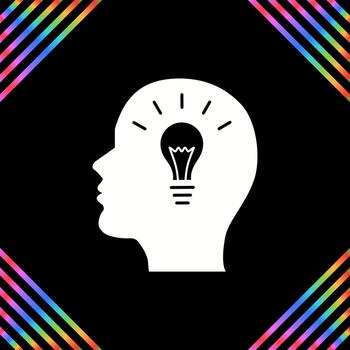 icono de vector de creatividad