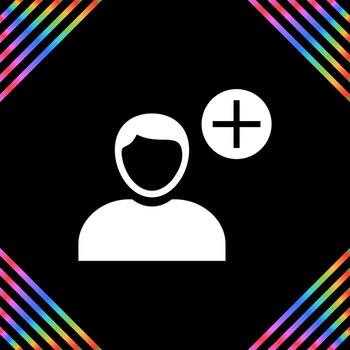 crear icono de vector de usuario